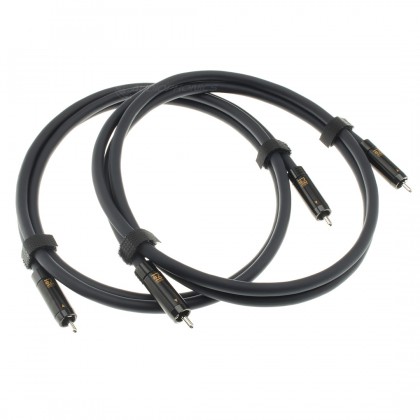 RAMM AUDIO AIR 25 Câbles de modulation RCA-RCA Cuivre OFHCC Plaqué Rhodium 1.5m (La paire)