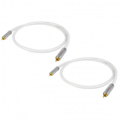 ATOHM ZEF Interconnect Cable RCA OCC Copper (Pair) 3m