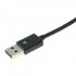 AUDIOPHONICS Câble Trigger USB-A Mâle vers Jack 3.5mm Mono Mâle 1m