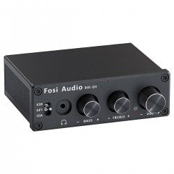 FOSI AUDIO DAC-Q4 DAC PCM5100 Amplificateur Casque MAX97220 24bit 192kHz