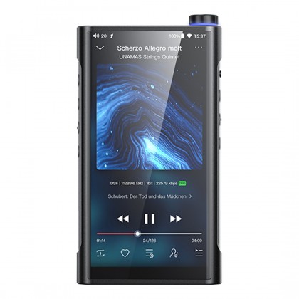 FIIO M15S Baladeur Numérique HiFi DAP ES9038PRO Snapdragon 660 Bluetooth 5.0 32bits 768kHz DSD512 MQA