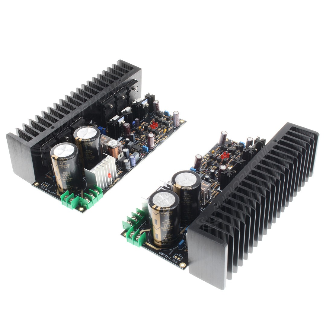 2SC5200 / 2SA1943 Mono Class AB Amplifier Boards 250W 4 Ohm (Pair)