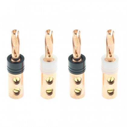 ELECAUDIO BA-30 Banana Plug Beryllium Copper (Set x4)