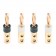 ELECAUDIO BA-40 Fiches Bananes Cuivre Tellurium Ø4mm (Set x4)