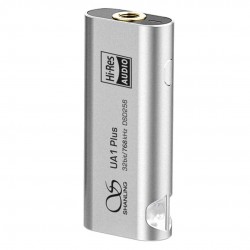 SHANLING UA1 PLUS Portable USB-C DAC / Headphone Amplifier 2xCS43131 32bit 768kHz DSD512 Silver