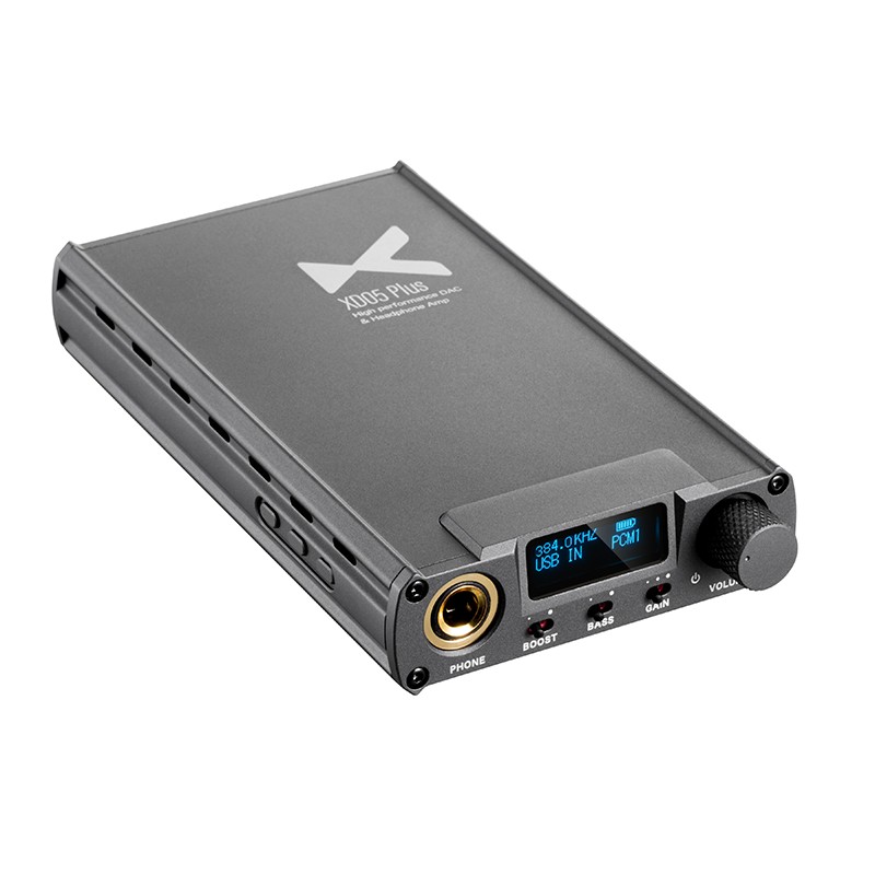 [GRADE A] XDUOO XD05 PLUS Amplificateur Casque Portable sur Batterie AK4493EQ XMOS 32bit 384kHz DSD256 Noir