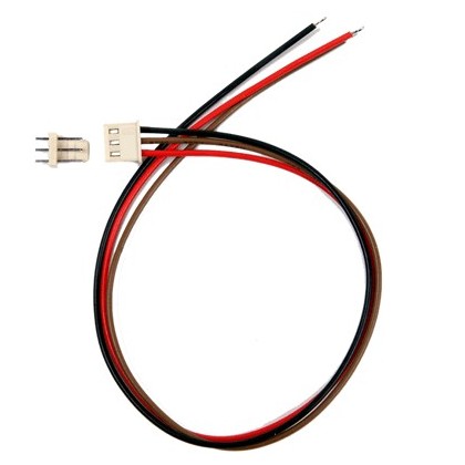 Connecteur PCB avec cordon et embase Mâle 3 voies (unité)