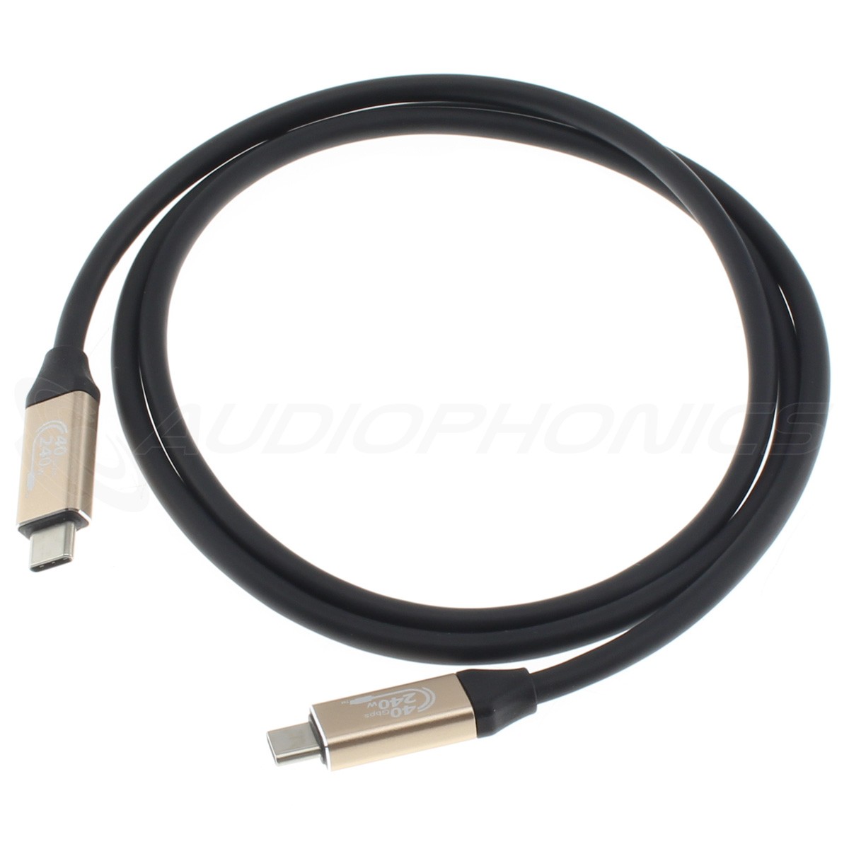 USB4 Cable Male USB-C to Male USB-C USB-PD 240W 40Gbps 8K 60Hz 1m