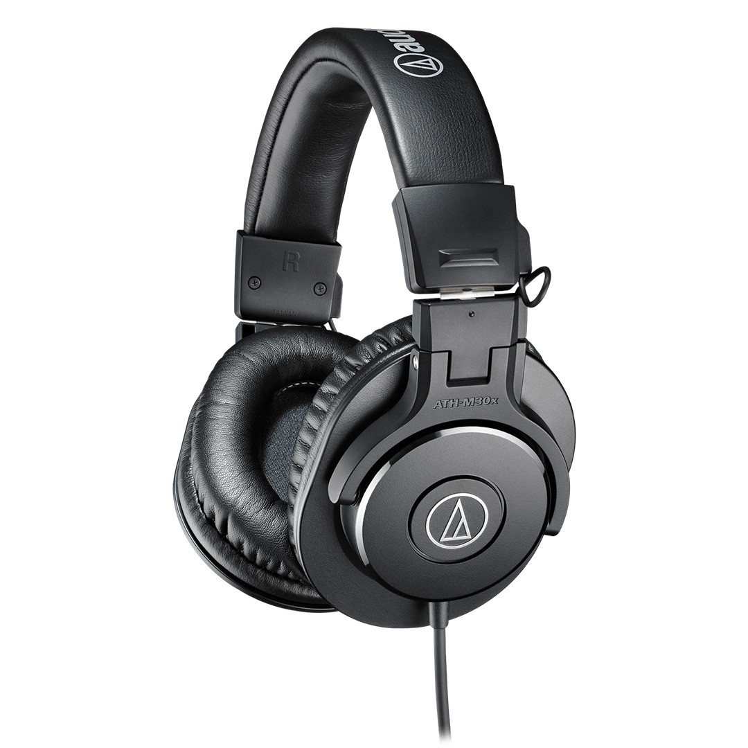 AUDIO-TECHNICA ATH-M30X Casque Audio Dynamique Fermé Ø40mm 47Ω 96dB 15Hz-22kHz