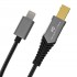 FIIO LD LT1 Male Lightning to Male USB-B Cable Copper Monocrystalline Double Shielding Gold Plated 0.5m