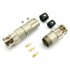 AECO ABC-1451 BNC Connectors 50 Ohm Beryllium Copper Gold Plated Ø10mm (Pair)