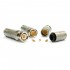 AECO ABC-1451 BNC Connectors 50 Ohm Beryllium Copper Gold Plated Ø10mm (Pair)