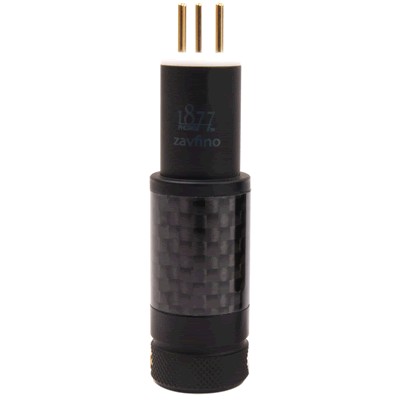 1877PHONO Carbon MG socket DIN Mâle 5 pin male Or 24K black