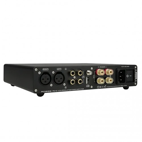 Ampli De Puissance SMSL DA-6 - 70W X 2 Haute Résolution Avec Télécommande | Compact, Design Aluminium, Connecteurs Dorés