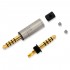 AECO AT4-1812G Jack 4.4mm TRRRS Connector Tellurium Copper Gold Plated Ø6.5mm