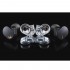 MOONDROP CHU II Écouteurs Intra-Auriculaires IEM Dynamiques 10mm 119dB 18 Ohm 15Hz-38kHz