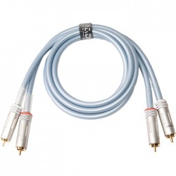 FURUTECH Alpha Line 1 Câble de Modulation Cuivre OFC RCA 1.0 m