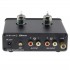 FOSI AUDIO BOX X3 MM Phono Preamplifier with Tubes 2xGE5654 Stereo Bluetooth 5.0 Black