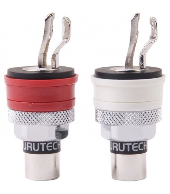 FURUTECH FP-901 (R) RCA Headers Pure Copper Plated Rhodium (The