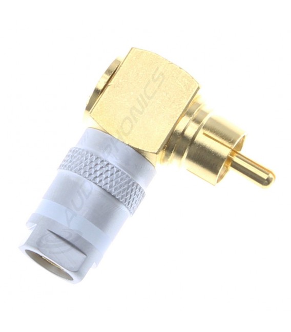 Oehlbach Sound-AD 90 Angled Adaptor RCA 90° (Angled Plug To RCA