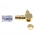 RCA Connector 90° Angled 24k Gold-Plated Ø8mm (Unit)