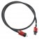 OYAIDE TUNAMI GPX-R V2 Power cable PC-OCC-A / OFC IEC C15 Plated Palladium 1,8m