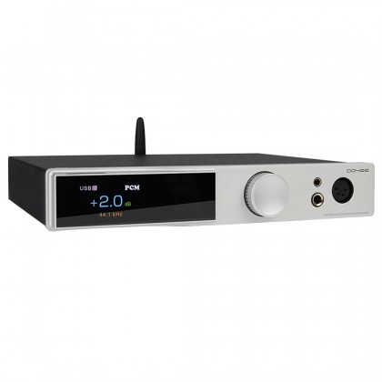 SMSL DO400 DAC ES9039MSPRO Amplificateur Casque XMOS XU316 Bluetooth 5.1 LDAC 32bit 768kHz DSD512 MQA-CD Argent