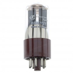 SHUGUANG 6SN7GT / 6N8P Tube d'Amplification Double Triode 8 Broches (Unité)