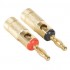 DAYTON AUDIO BACT Banana Plug Gold Plated Ø5mm (La paire)