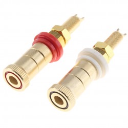 XANGSANE XS-T075 Gold-Plated Pure Copper Speaker Terminals (Set x4)