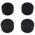 XANGSANE XS-Q23 Brushed Aluminium Damping Feet 40x20mm Black (Set x4)
