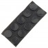 3M Silicone Feet 20x3mm Black (Set x10)