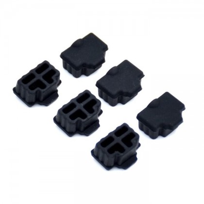 Capuchon bouchon anti-poussière pour embase RJ45 femelle (Set x10)