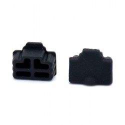 Capuchon bouchon anti-poussière pour embase RJ45 femelle (Set x10)