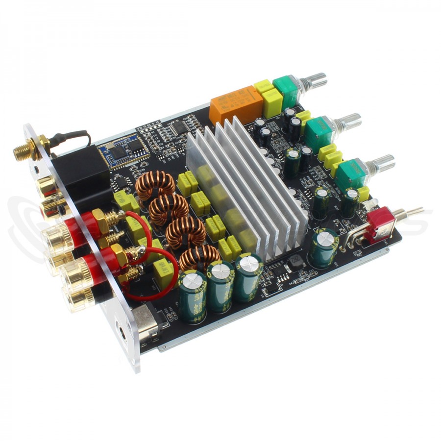 DS300 Bluetooth 5.1 Amplificador Receptor Home Stereo System Componentes –  Mini Hi-Fi Clase D amplificador integrado 2 canales 100W × 2 para audio de