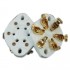 Ceramic tube holder 6 pins Gold plated 310A 6C6 6D6