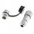 SF12 Connectors 2 Pole Male / Female Lockable Ø6mm