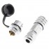 SF12 Connectors 3 Pole Male / Female Lockable Ø6mm