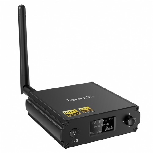 Transmetteur / récepteur Bluetooth 5.0, adaptateur audio sans fil de 3,5 mm  (aptx faible latence, 2 appareils simultanément, pour un son TV / maison de  bon augure