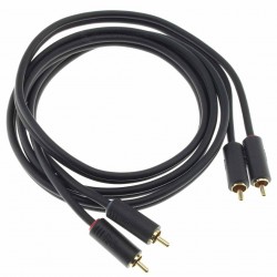 Audiophonics - Câble de Modulation RCA Stéréo Doubleur 2 RCA Femelle 1.8m