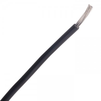 LAPP KABEL HEAT180 Mono-Conducteur souple silicone 0,75mm² (Noir)