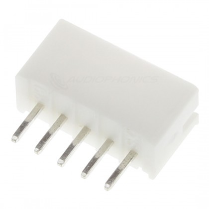 Connecteur Embase PH 2.0mm Mâle 5 Voies Blanc (Unité)