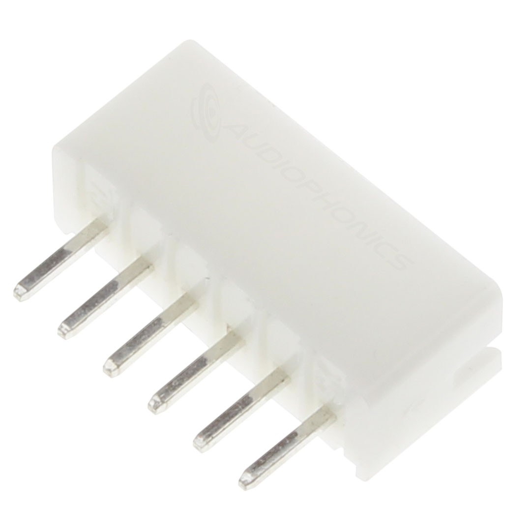 Connecteur Embase PH 2.0mm Mâle 6 Pins Blanc (Unité)