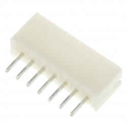 PH 2.0mm Male Socket 7 Channels White (Unit)