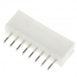 PH 2.0mm Male Socket 8 Channels White (Unit)