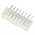 Connecteur Embase PH 2.0mm Mâle 8 Pins Blanc (Unité)