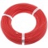 Wiring Cable Silver Plated OFC Copper PTFE Sheath 1.5mm² Ø2mm Red