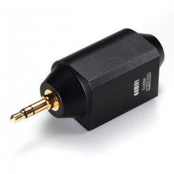 DD DJ65M Female Jack 6.35mm to Male Jack 3.5mm Adapter Gold Plated Copper