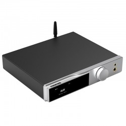 SMSL AO300 Class D Amplifier MA5332MS Headphone Amplifier DAC CS43131 2x165W @ 4Ω 32bit 768kHz DSD256 MAQ-CD Silver