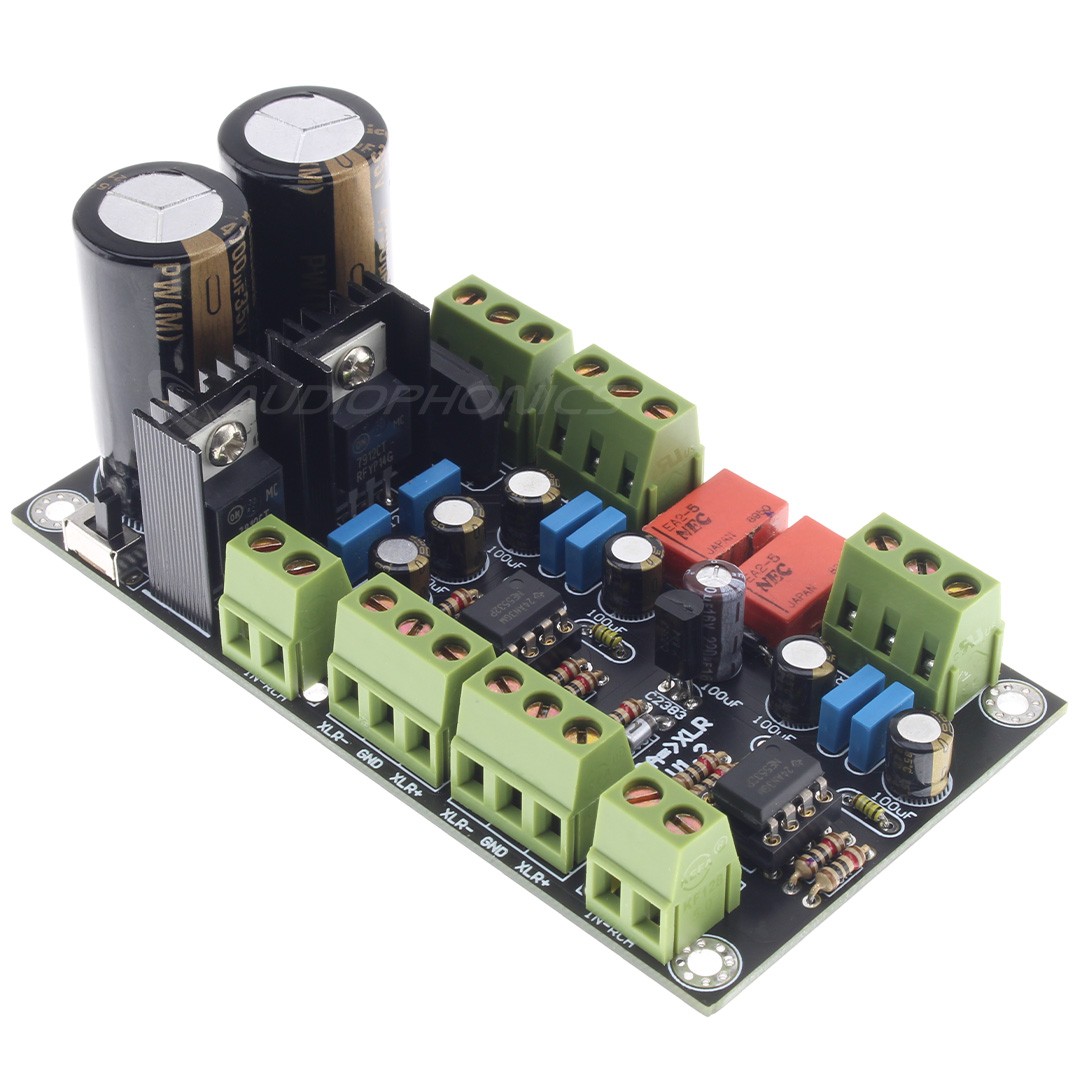 Module Symétriseur de Sources RCA / XLR Stéréo